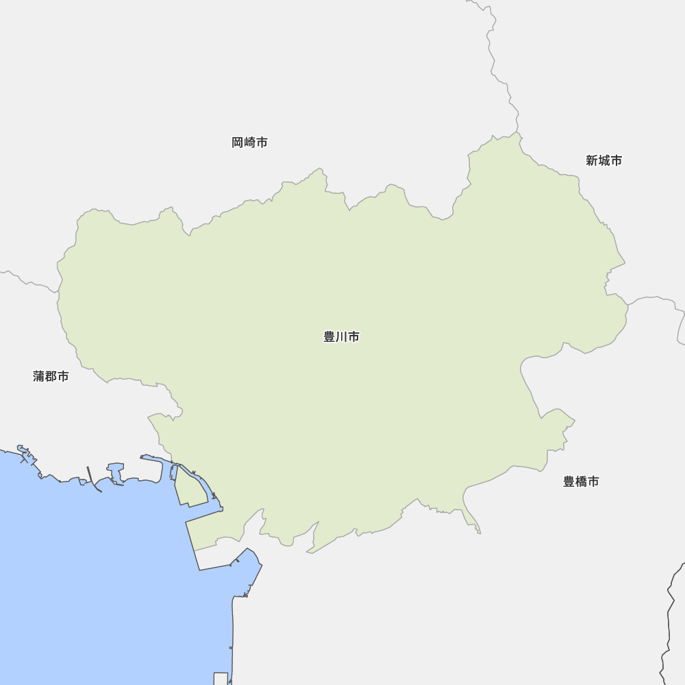 愛知県豊川市の地図 Map It マップ イット