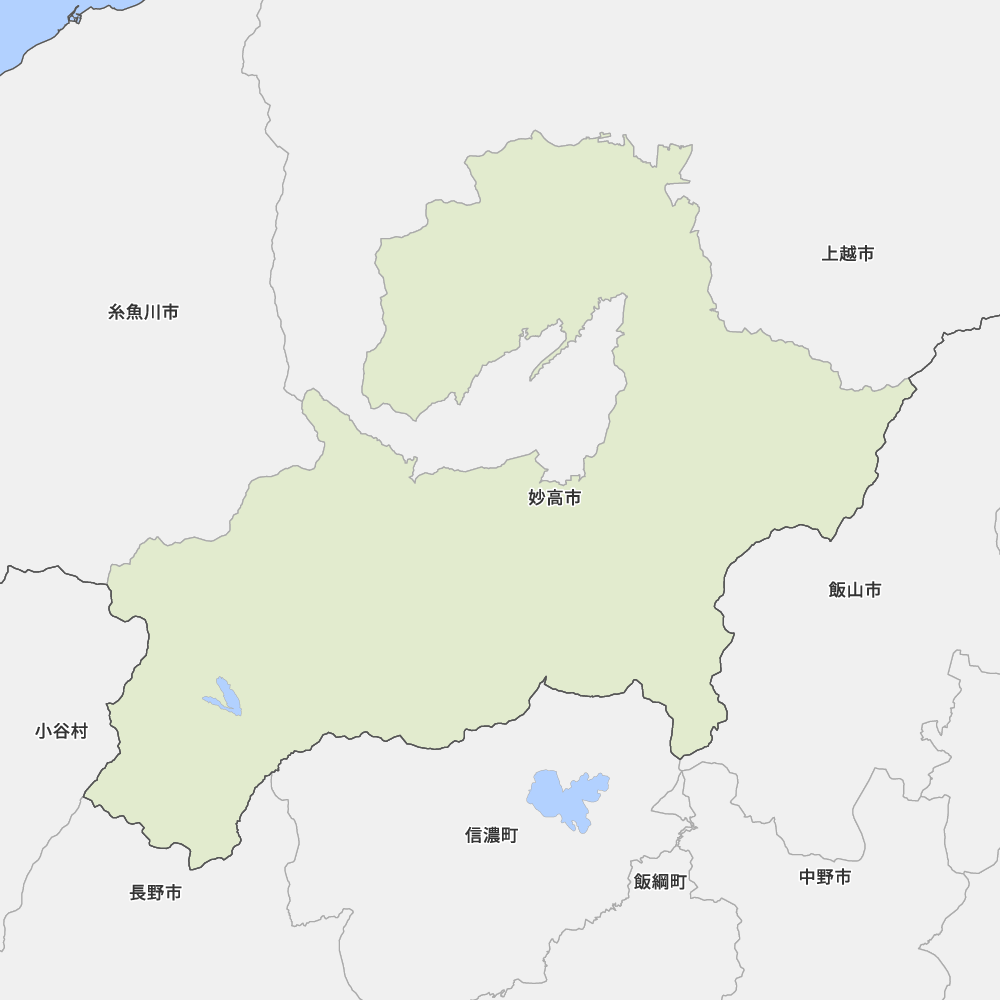 新潟県妙高市の地図 Map It マップ イット