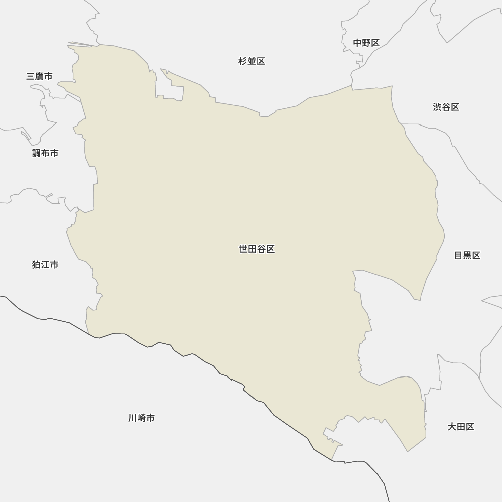 東京都世田谷区の地図 Map It マップ イット