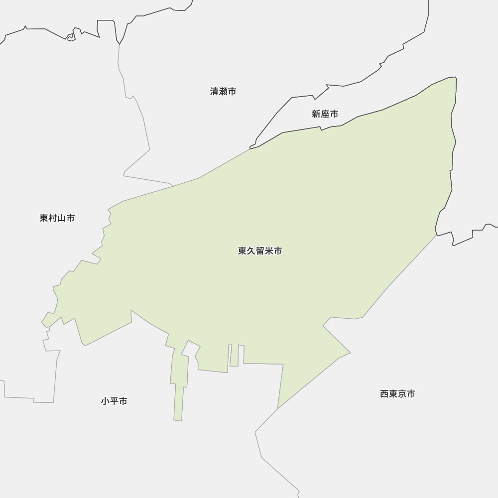 東京都東久留米市の地図 Map It マップ イット