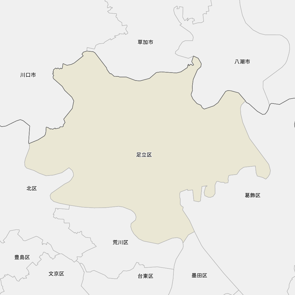 東京都足立区の地図 Map It マップ イット