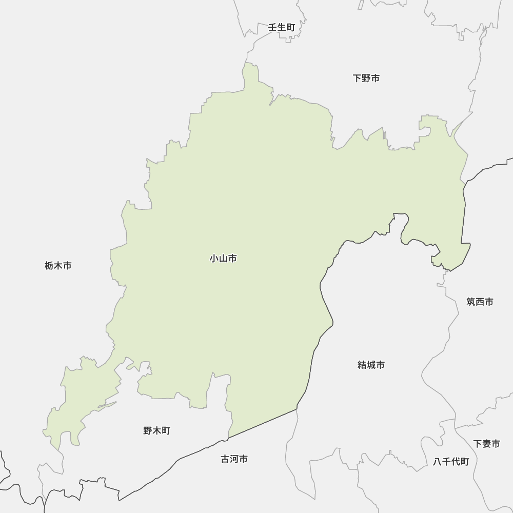 栃木県小山市の地図 Map It マップ イット