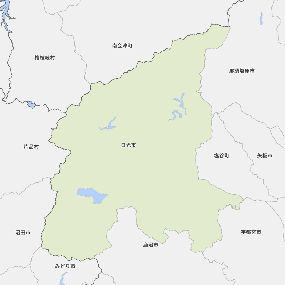 栃木県日光市の地図 Map It マップ イット