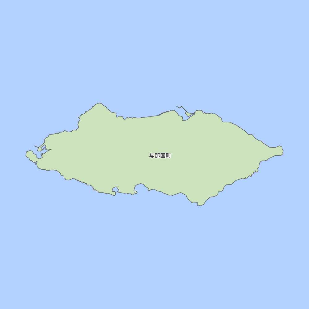 沖縄県八重山郡与那国町の地図 Map It マップ イット