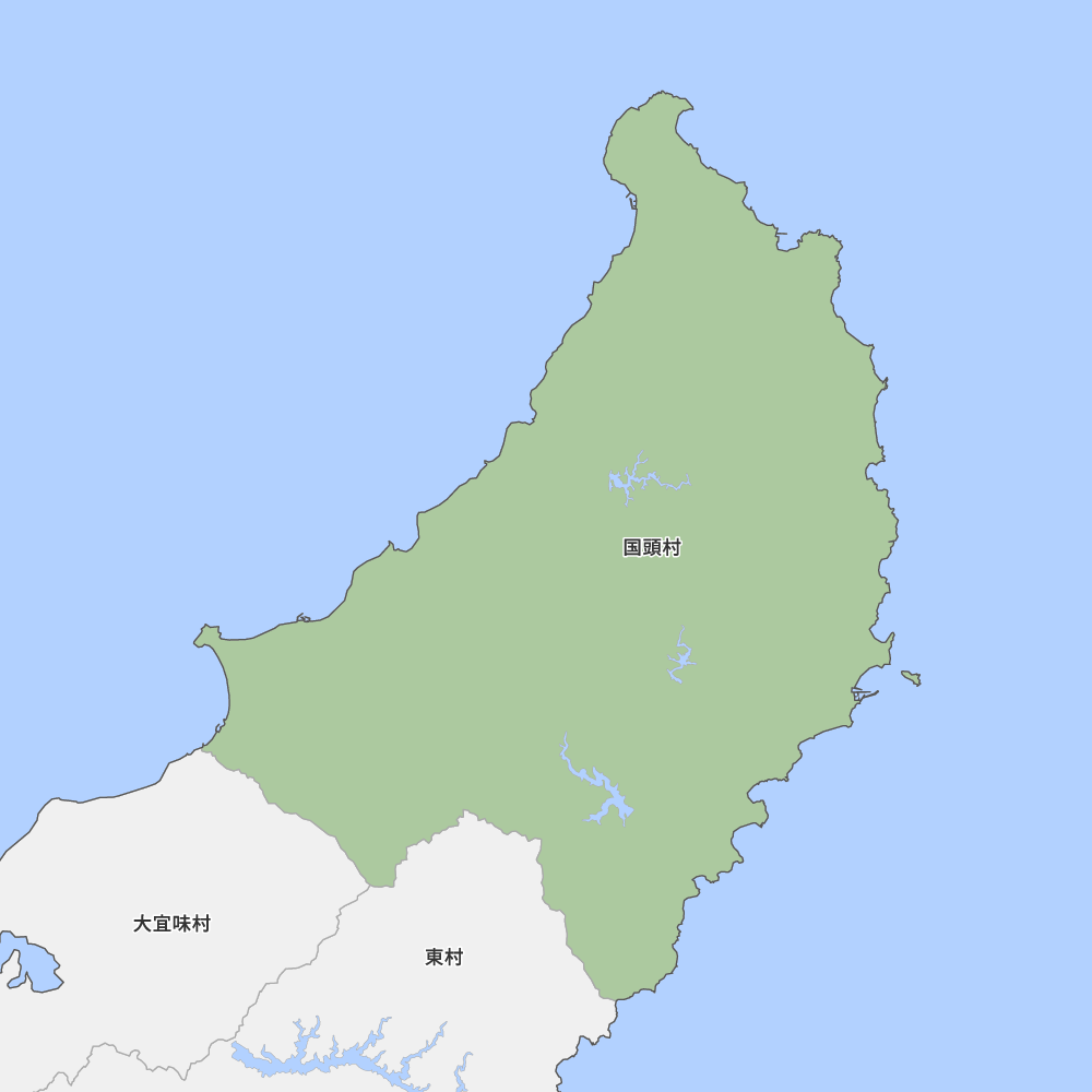 沖縄県国頭郡国頭村の地図 Map It マップ イット