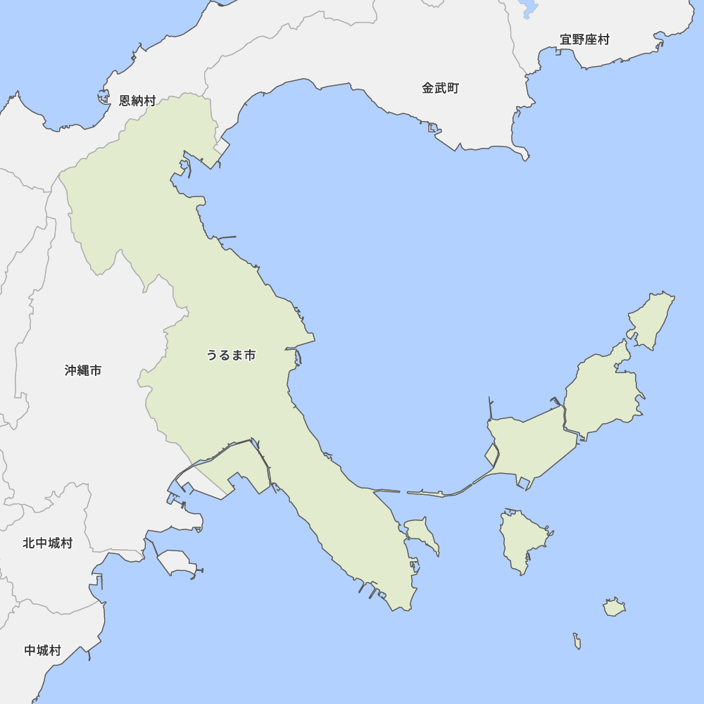 沖縄県うるま市の地図 Map It マップ イット