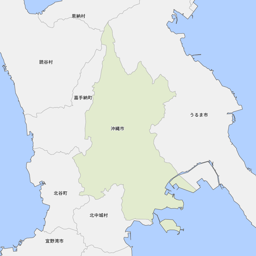 沖縄県沖縄市の地図 Map It マップ イット