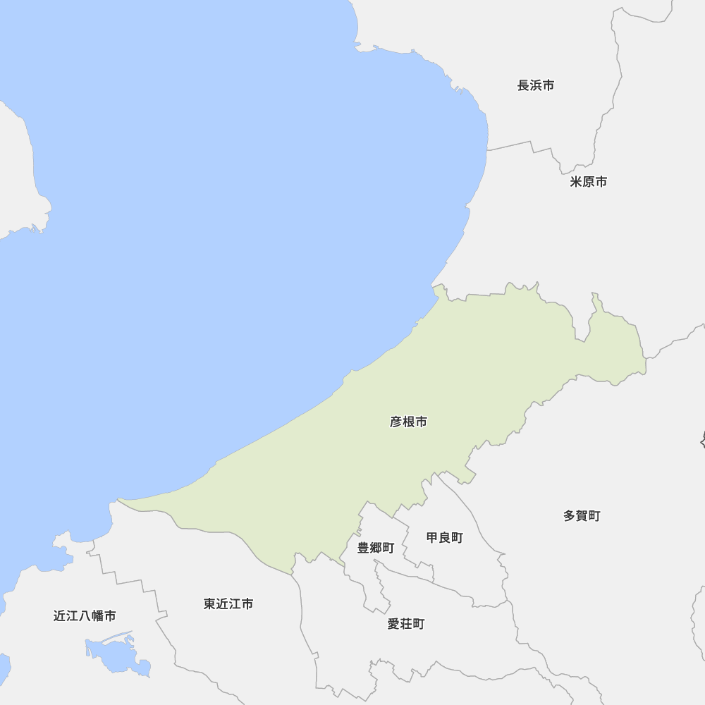 滋賀県彦根市の地図 Map It マップ イット