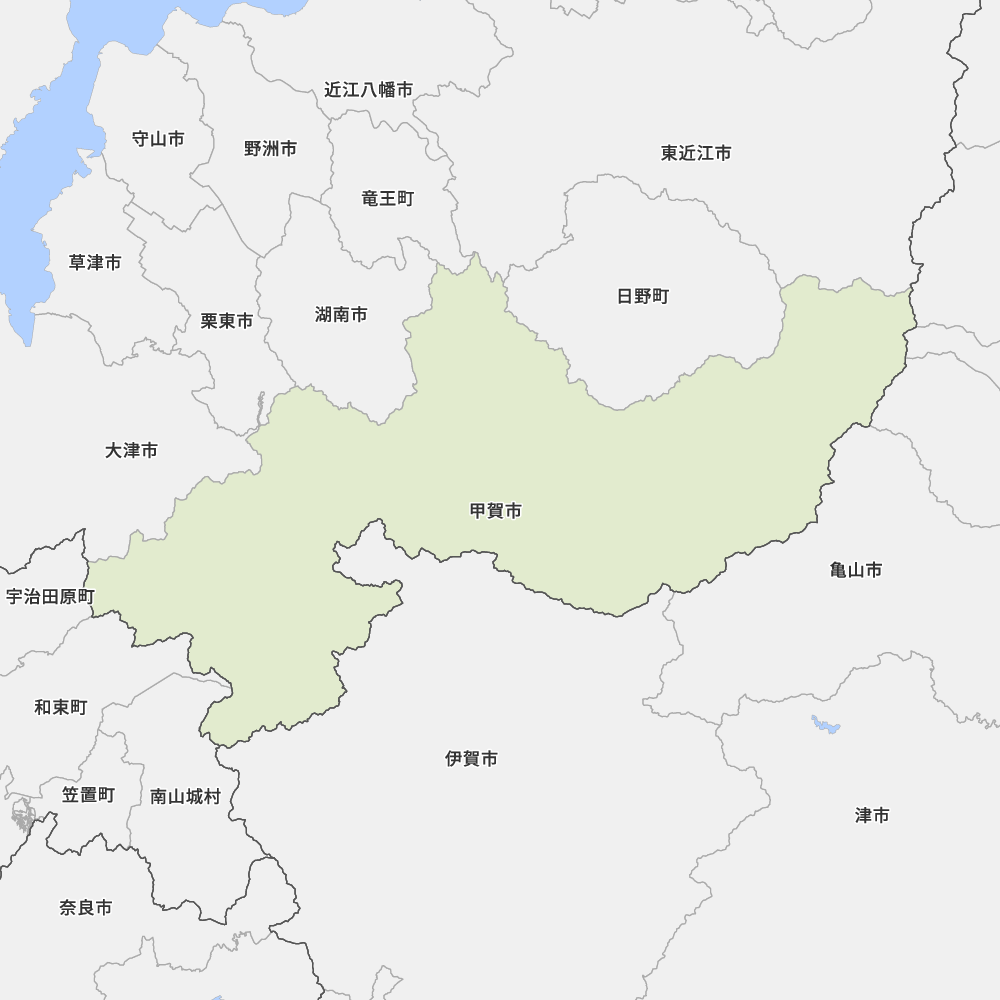 滋賀県甲賀市の地図 Map It マップ イット