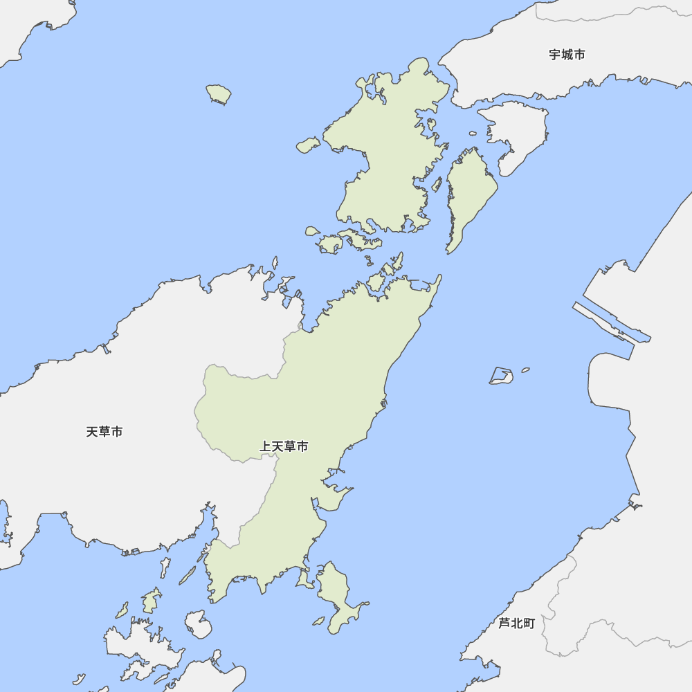 熊本県上天草市の地図 Map It マップ イット