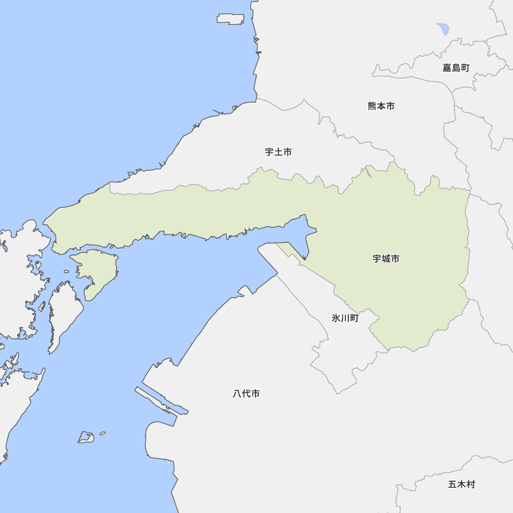 熊本県宇城市の地図 Map It マップ イット