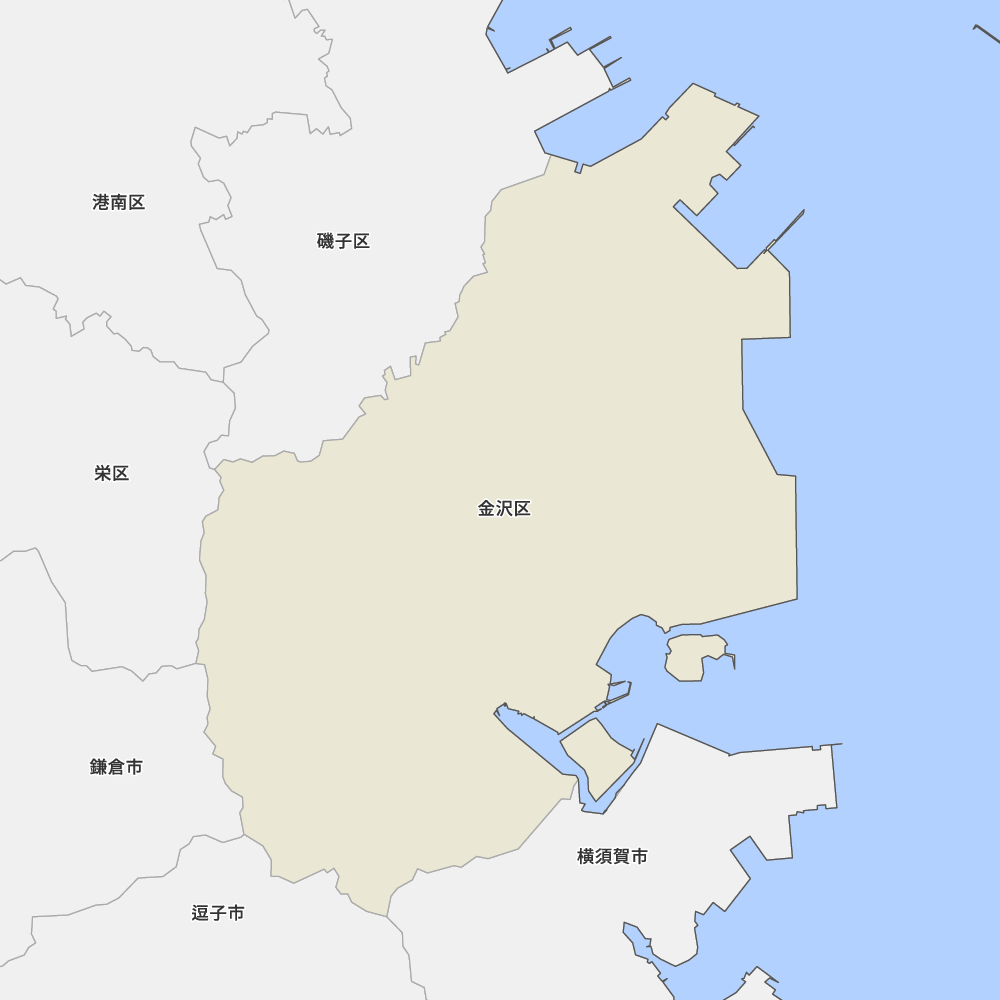 神奈川県横浜市金沢区の地図 Map It マップ イット