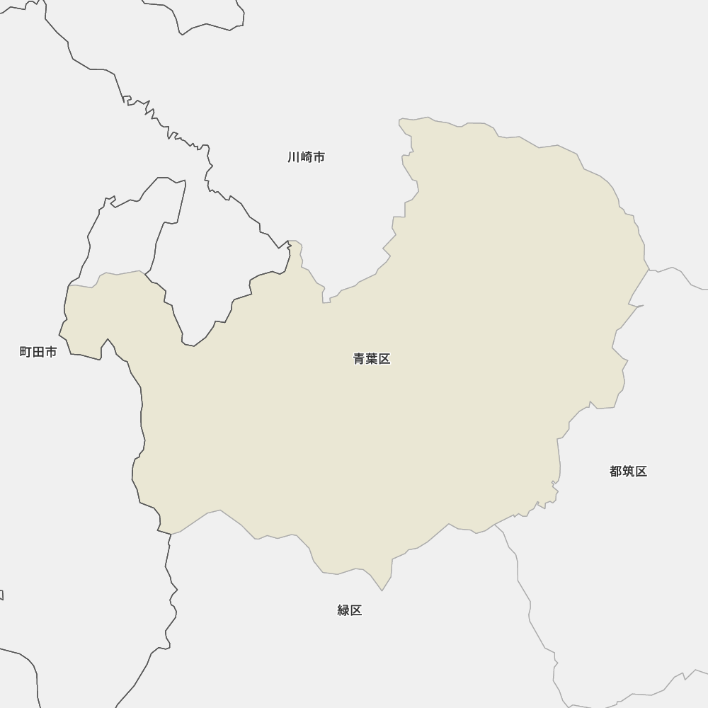 神奈川県横浜市青葉区の地図 Map It マップ イット