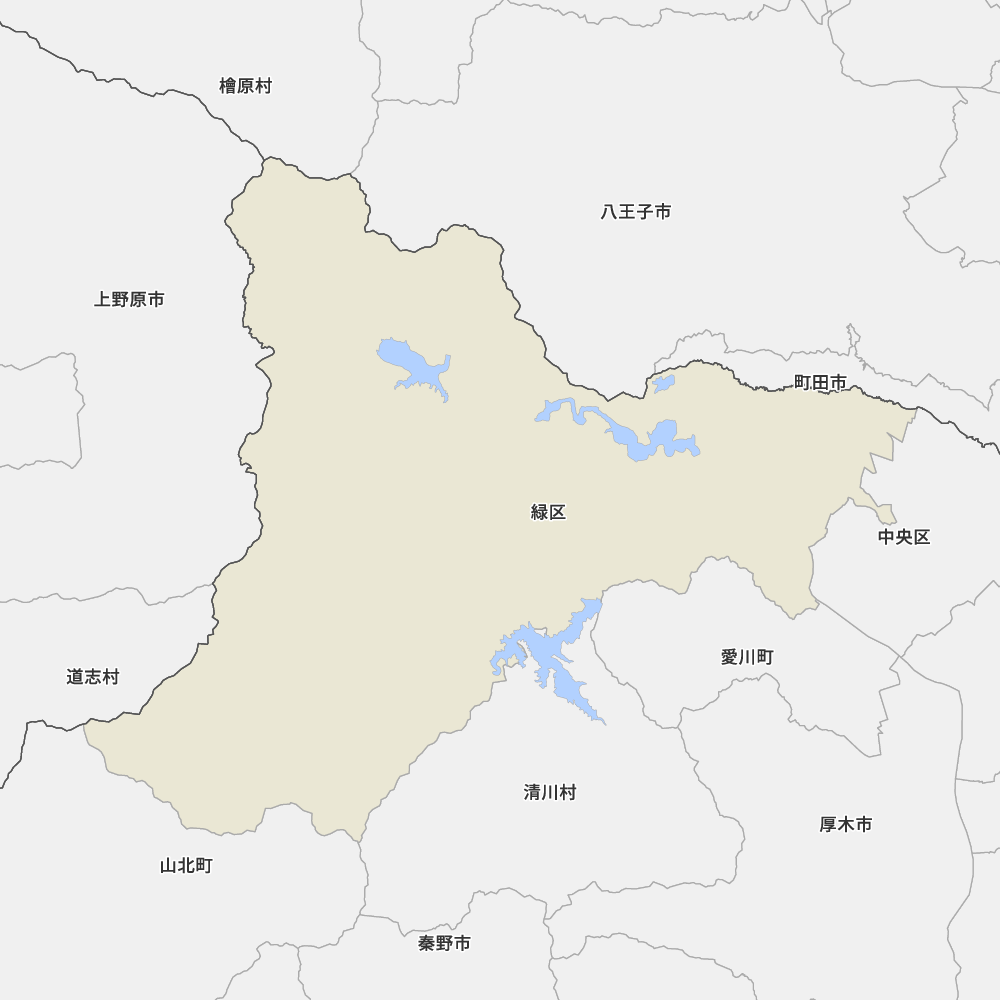 神奈川県相模原市緑区の地図 Map It マップ イット