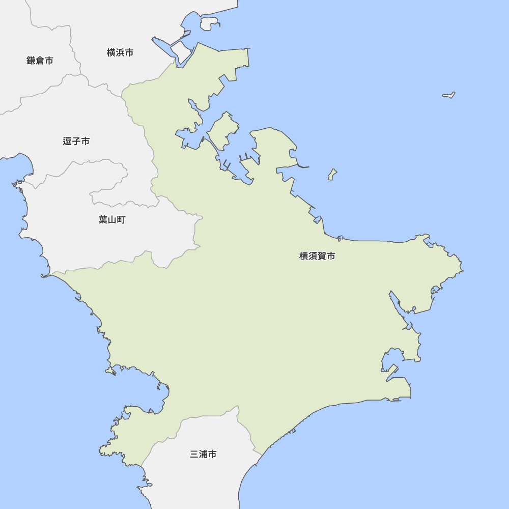 神奈川県横須賀市の地図 Map It マップ イット