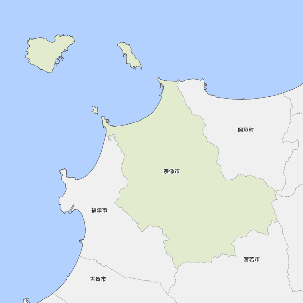 福岡県宗像市の地図 Map It マップ イット