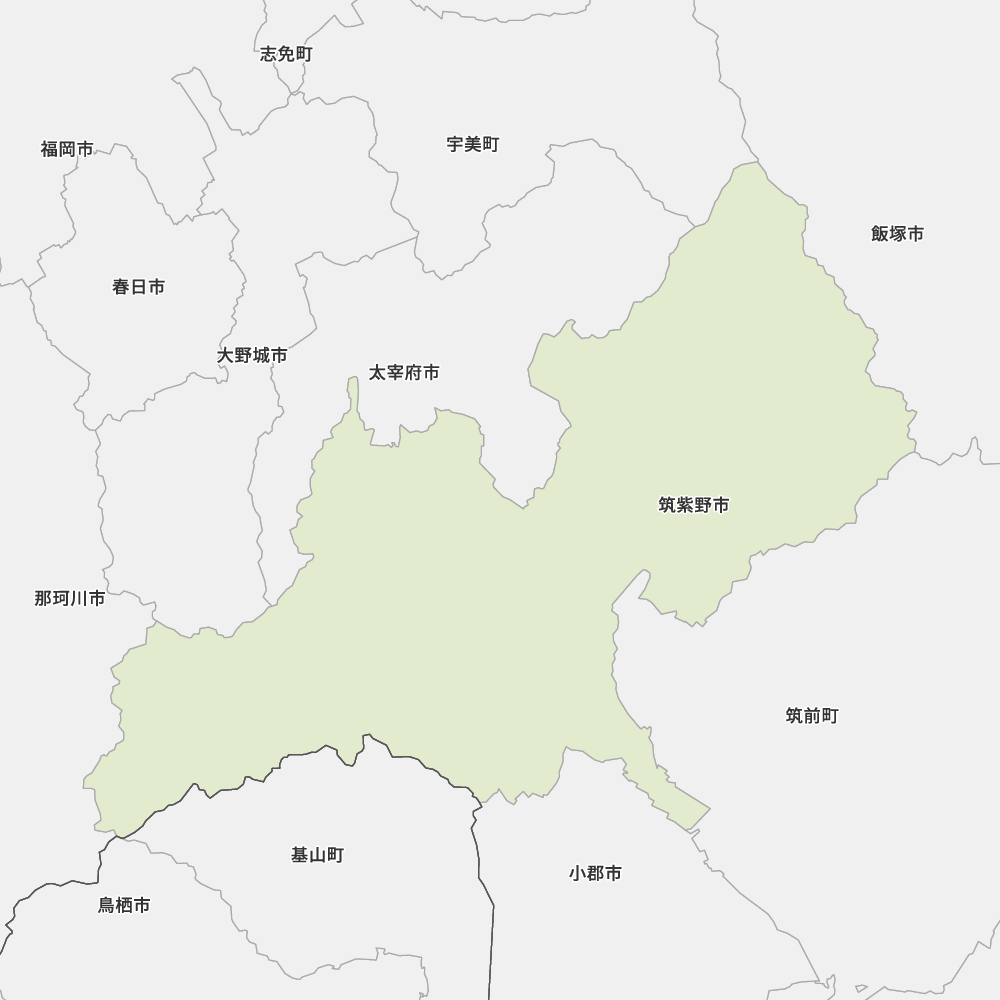 福岡県筑紫野市の地図 Map It マップ イット