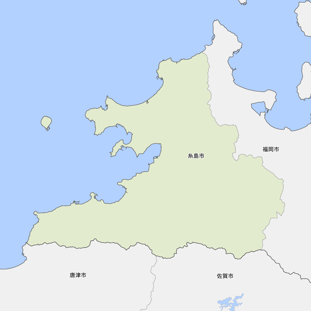 福岡県糸島市の地図 Map It マップ イット