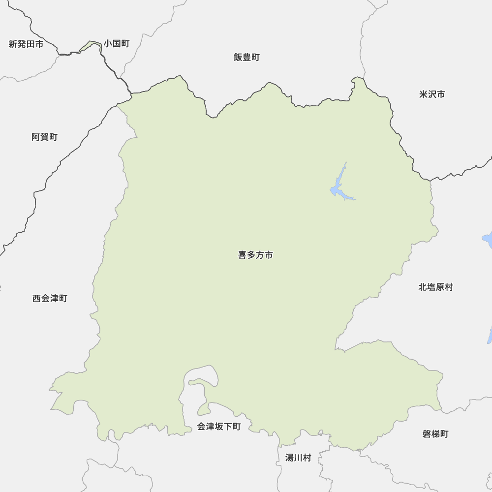 福島県喜多方市の地図 Map It マップ イット
