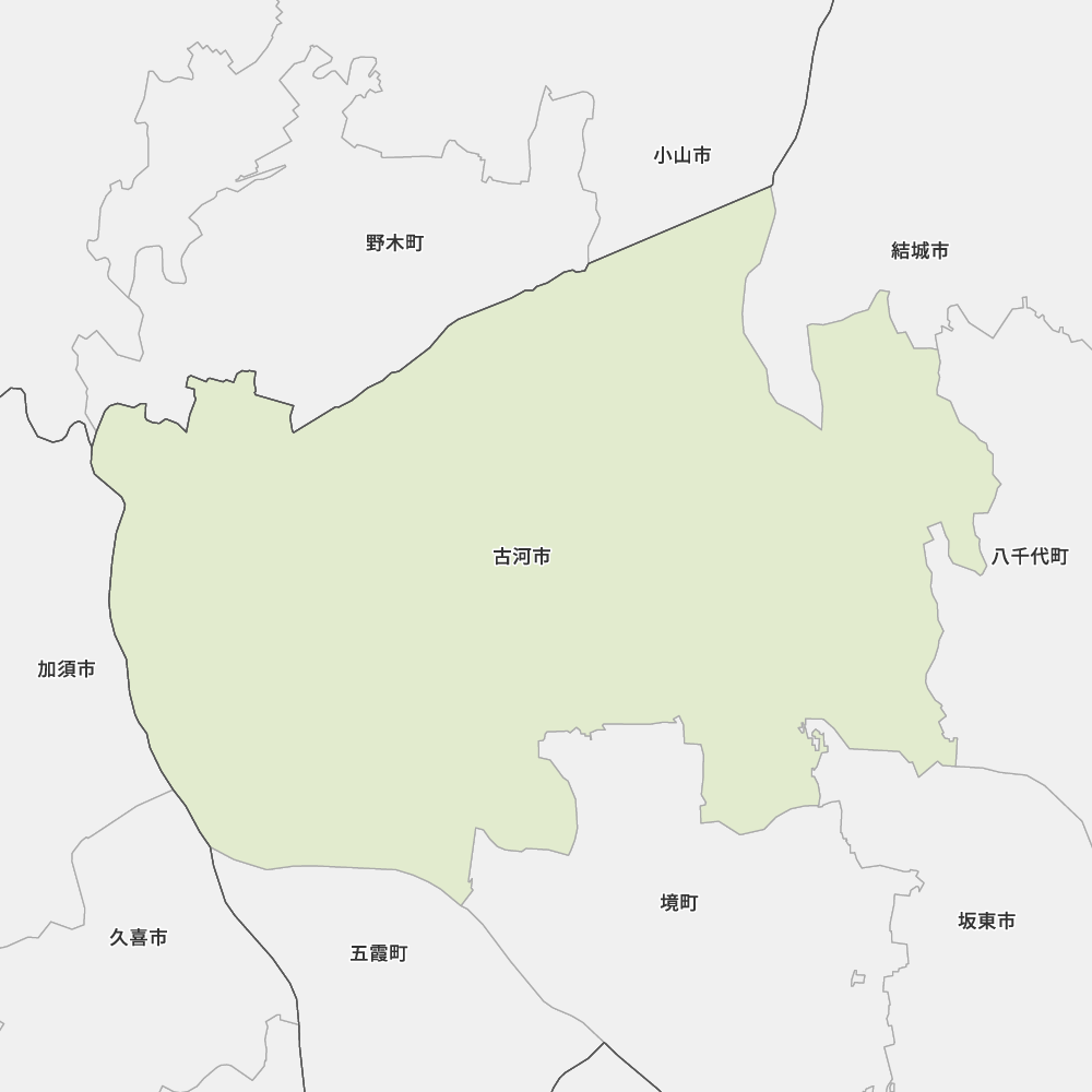 茨城県古河市の地図 Map It マップ イット