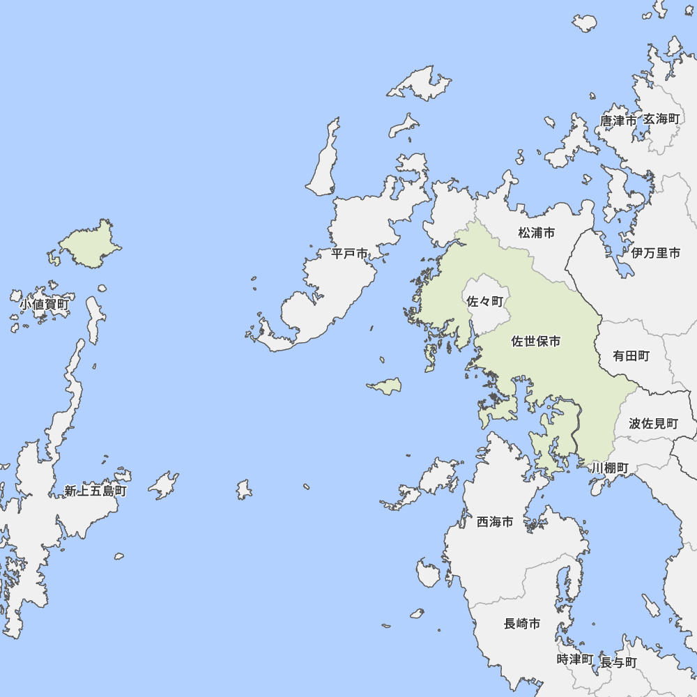 長崎県佐世保市の地図 Map It マップ イット