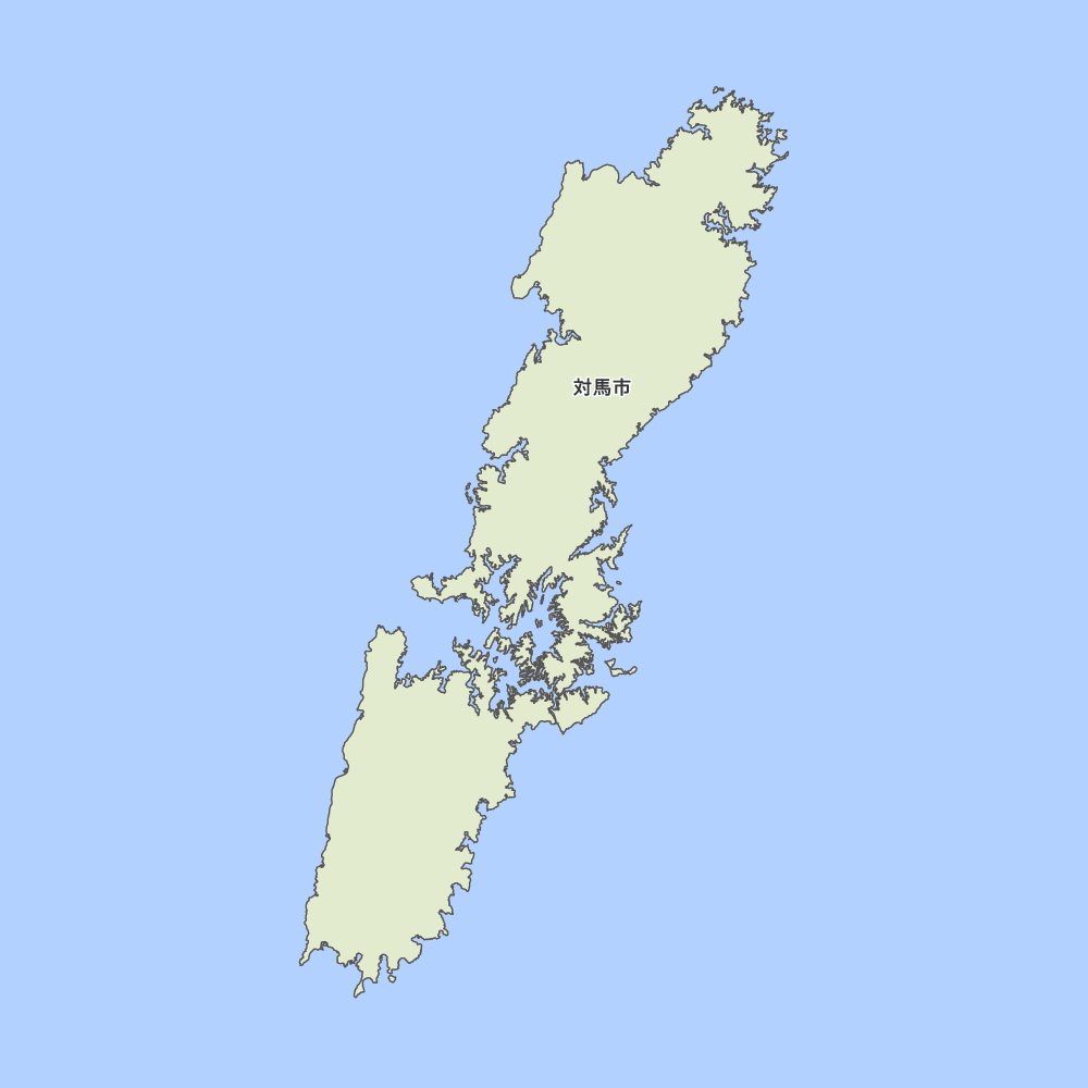 長崎県対馬市の地図 Map It マップ イット