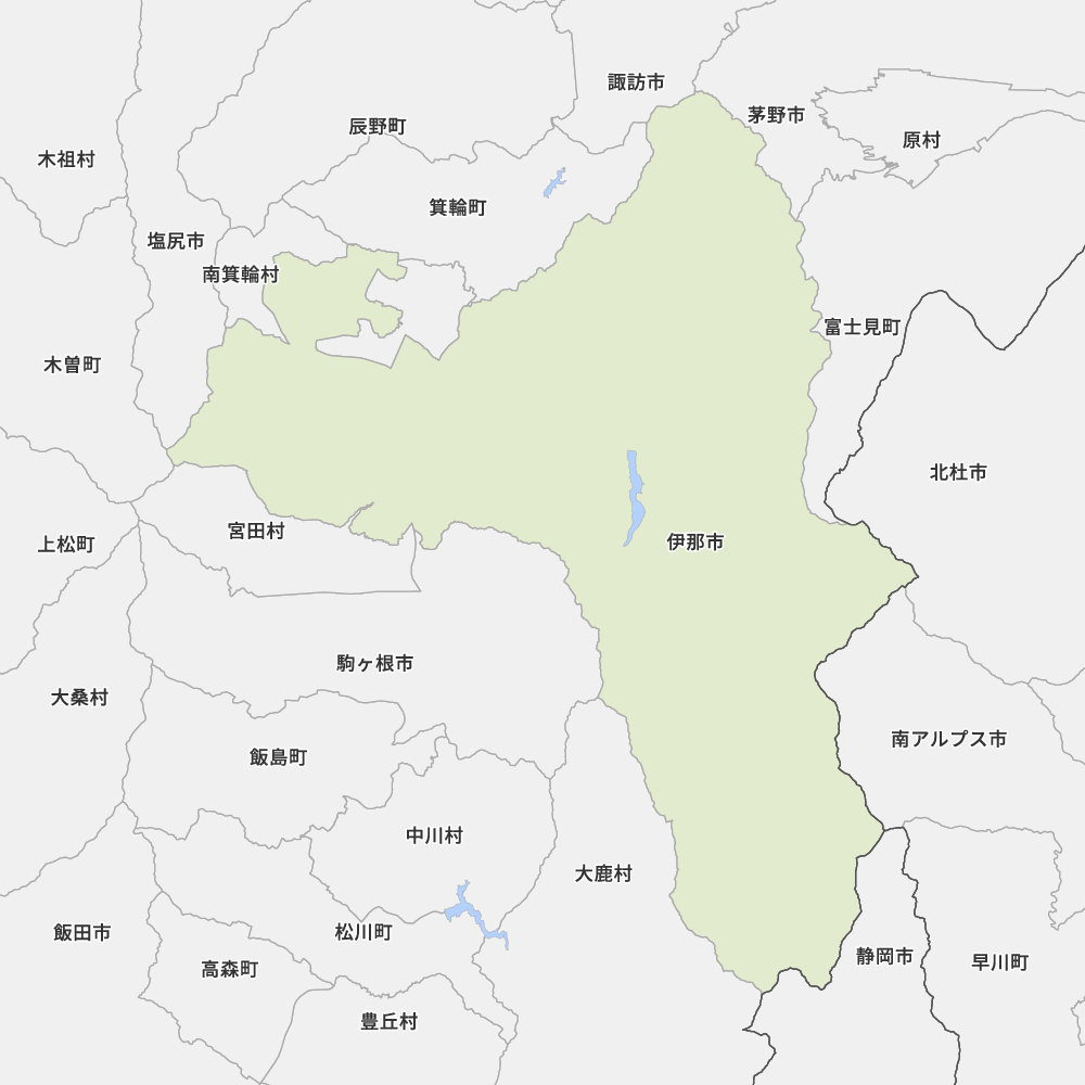 長野県伊那市の地図 Map It マップ イット