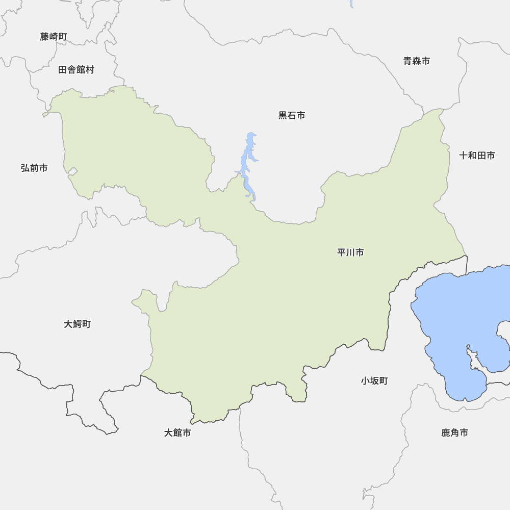 青森県平川市の地図 Map It マップ イット