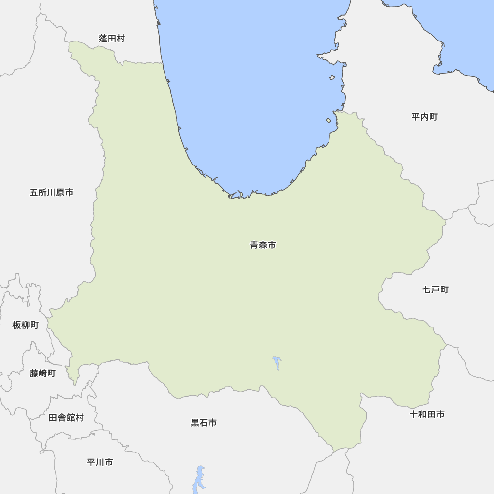 青森県青森市の地図 Map It マップ イット