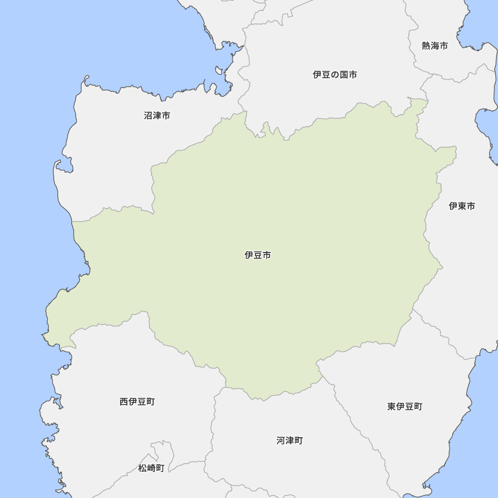 静岡県伊豆市の地図 Map It マップ イット