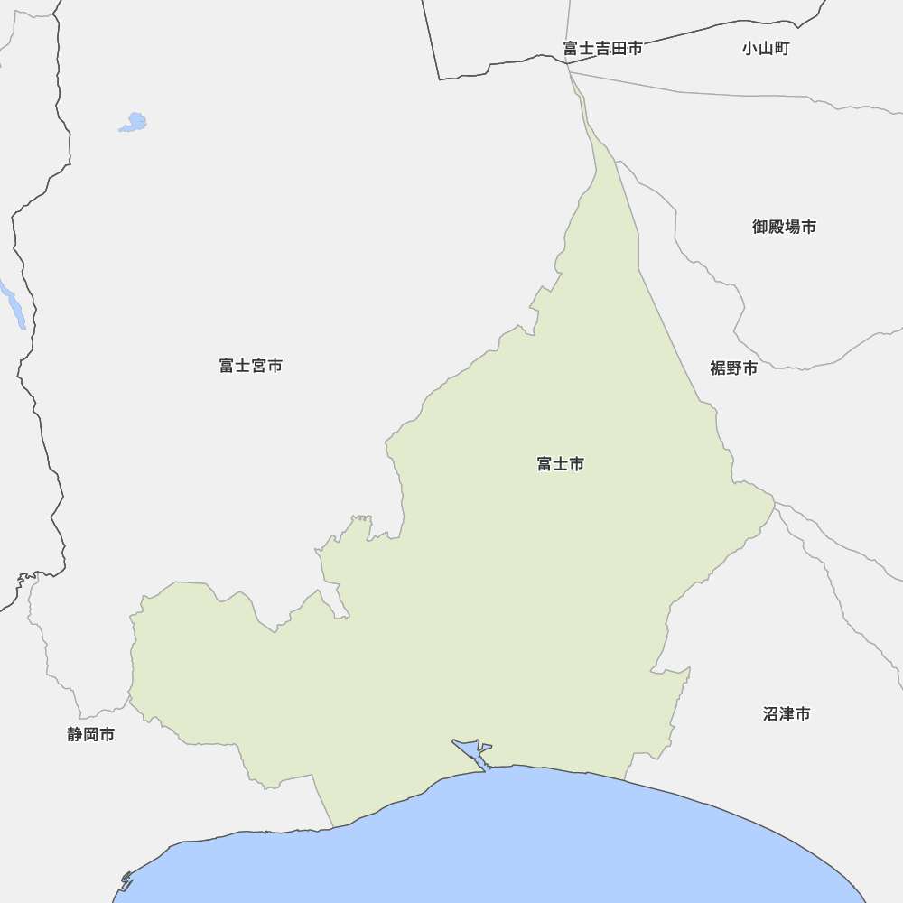 静岡県富士市の地図 Map It マップ イット