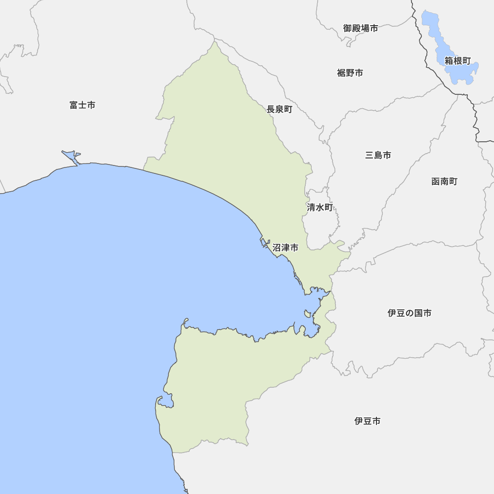 静岡県沼津市の地図 Map It マップ イット