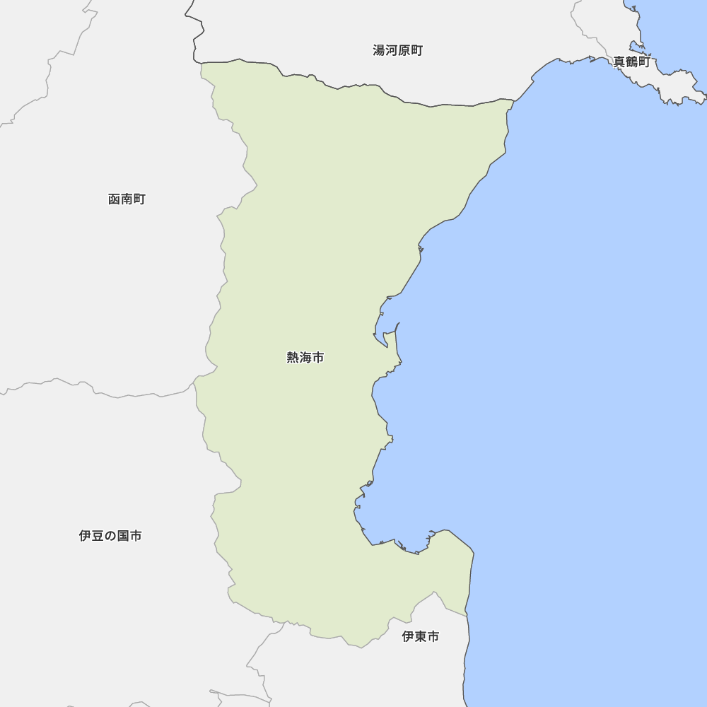 静岡県熱海市の地図 Map It マップ イット