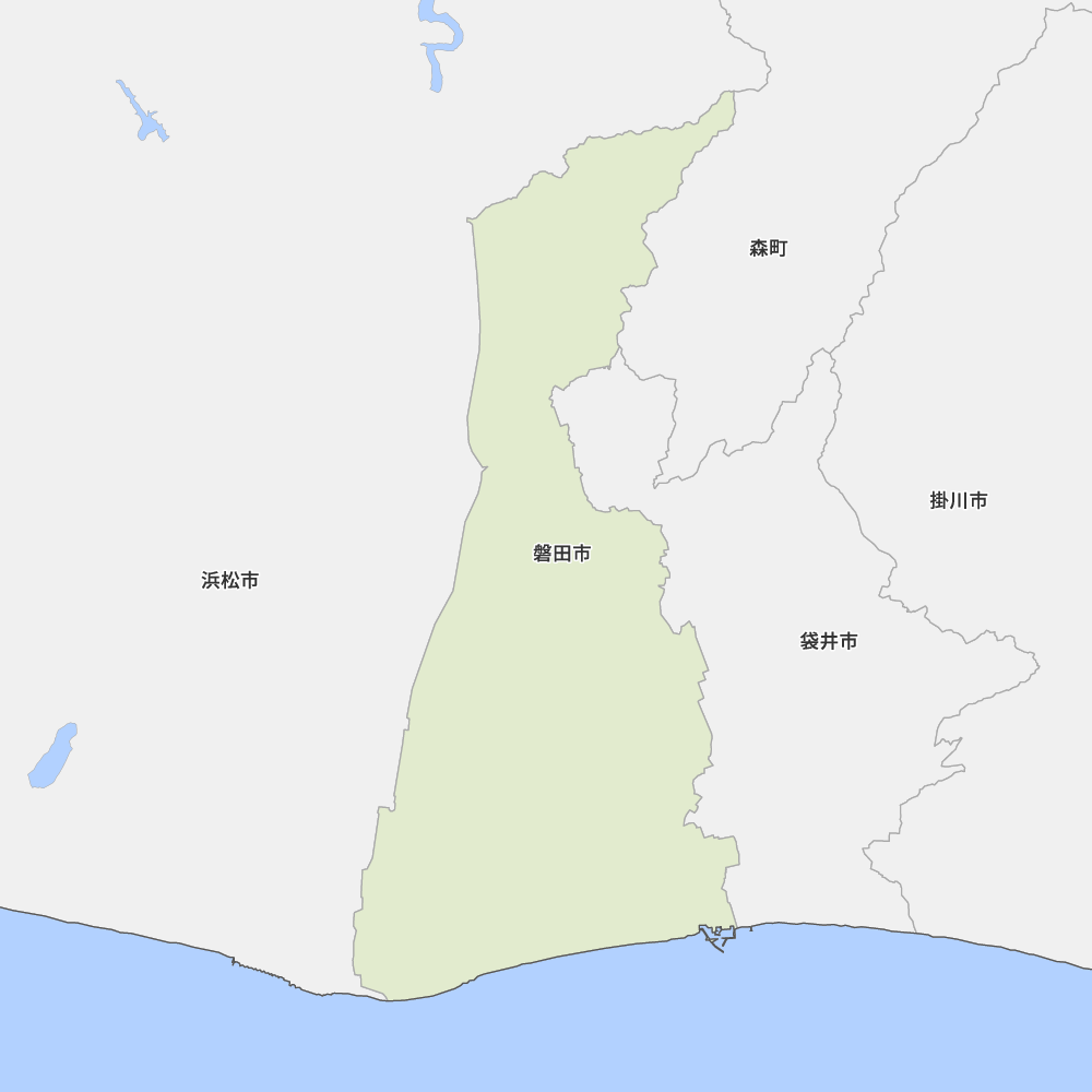 静岡県磐田市の地図 Map It マップ イット