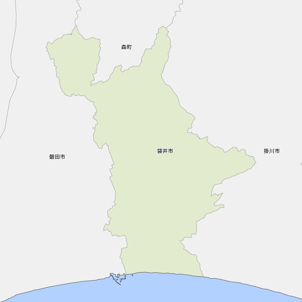 静岡県袋井市の地図 Map It マップ イット