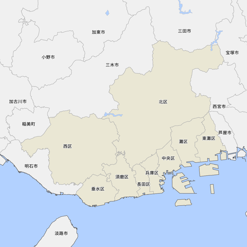 兵庫県神戸市の地図 Map It マップ・イット