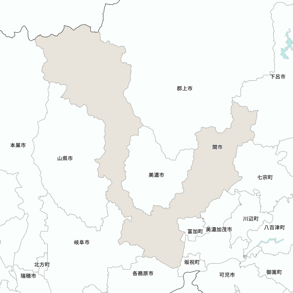 岐阜県関市の地図 | Map-It マップ・イット