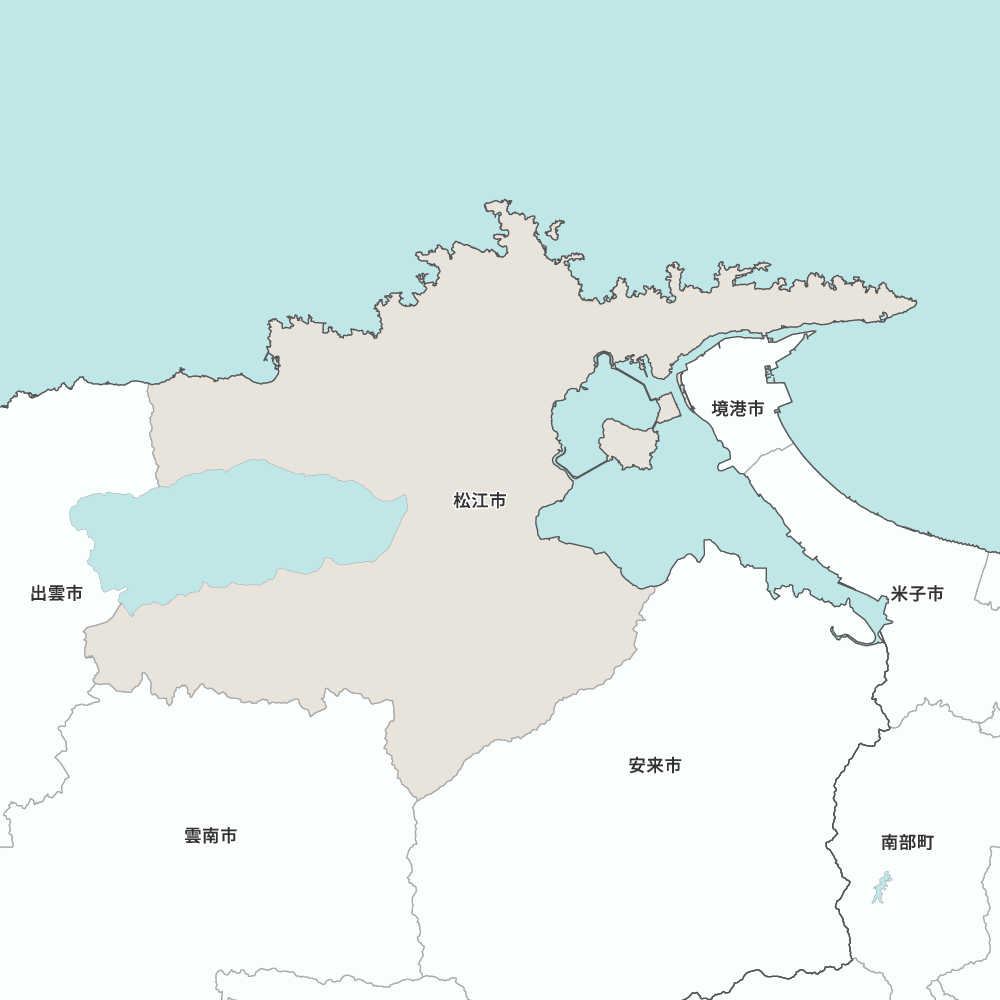 島根県松江市の地図 | Map-It マップ・イット