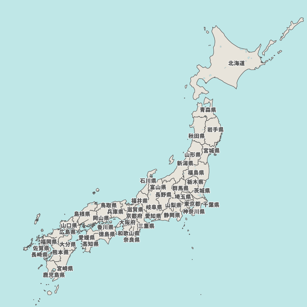 日本の地図 | Map-It マップ・イット
