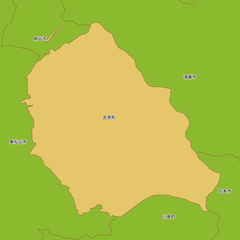 埼玉県比企郡吉見町の地図 | Map-It マップ・イット