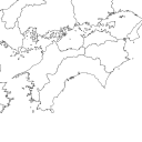 四国地方 - blank