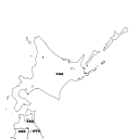 北海道地方 - blank