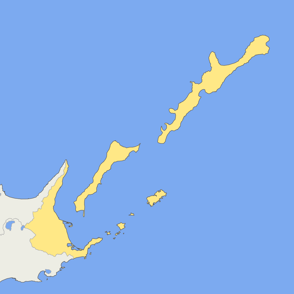 北海道根室振興局の地図 | Map-It マップ・イット