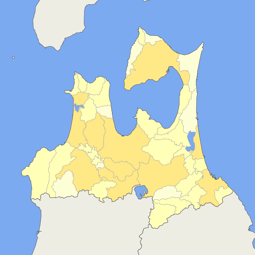 Map of Aomori prefecture | Map-It