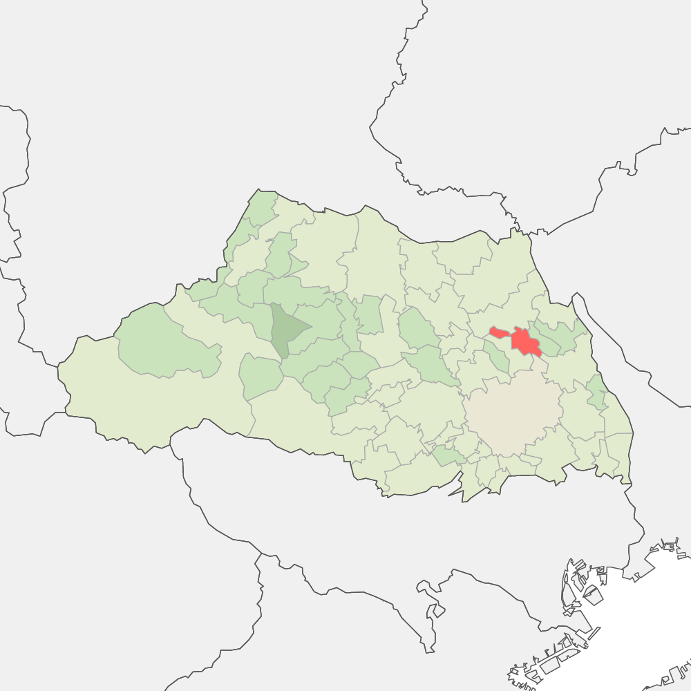 埼玉県白岡市の地図 | Map-It マップ・イット