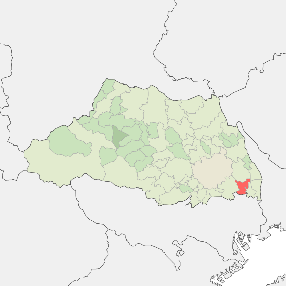 埼玉県八潮市の地図 | Map-It マップ・イット