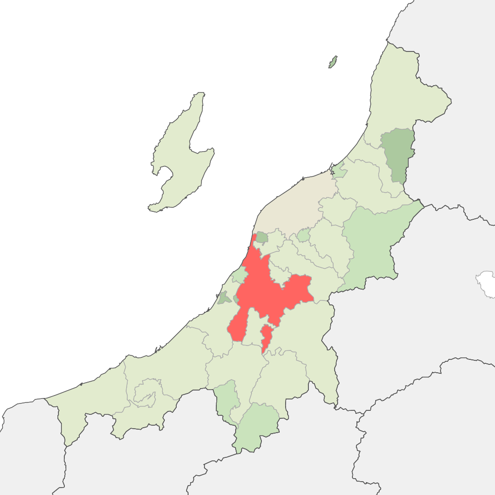 新潟県 長岡市 ゼンリン住宅地図 2025 6 東部・西部