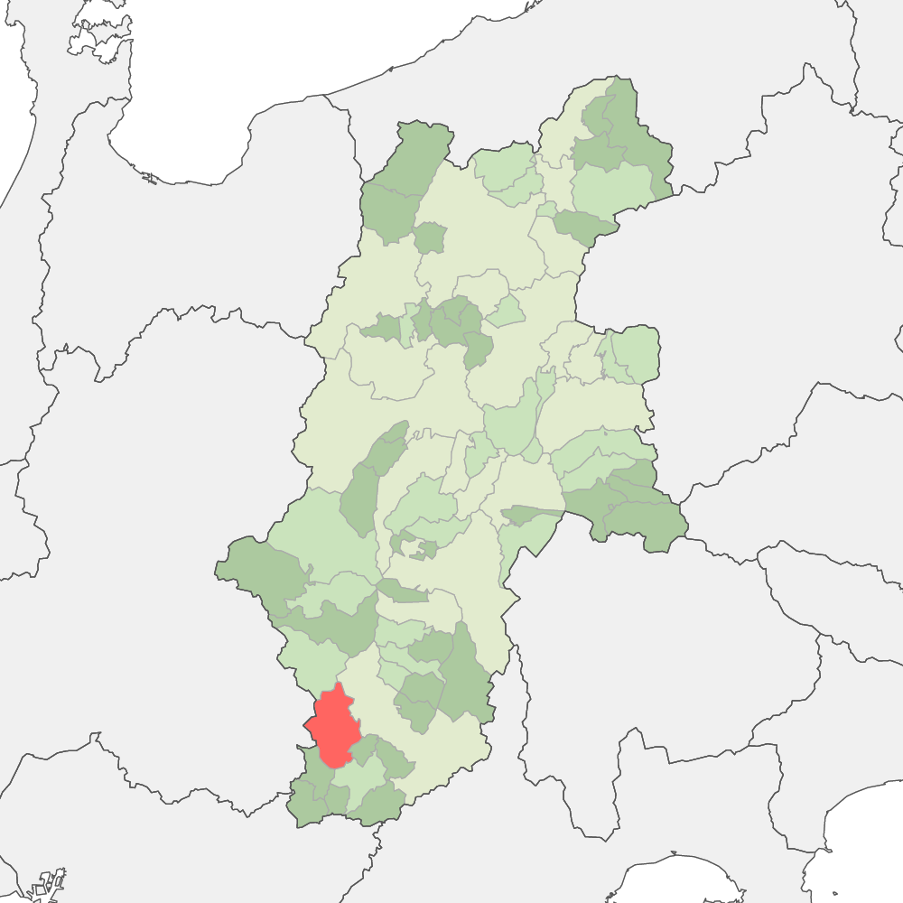 ゼンリン地図長野県下伊那郡阿智村阿南市下條村泰阜村松川町高森町橋木村豊丘村大鹿村 長野県下伊那郡阿智村の地図 | Map-It マップ・イット