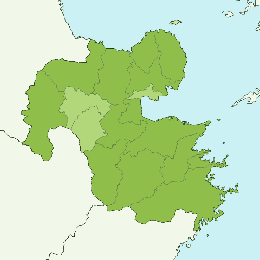Map Of Oita Prefecture Map It
