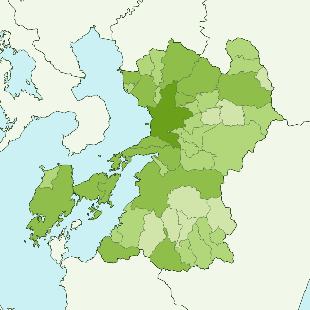 熊本県の地図 | Map-It マップ・イット
